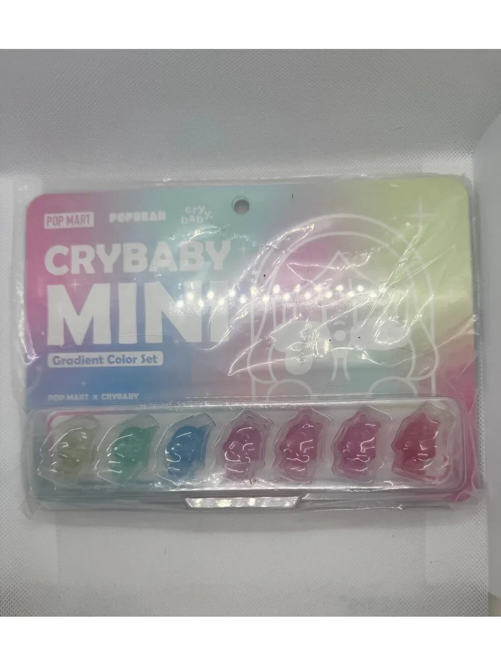 Pop mart Cry Baby Pop Beans Pastel